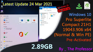 Adımları videodaki gibi takip ederseniz 1 dakika gibi kısa sürede sizde windowsunuzu. Windows 10 Pro Superlite Compact 21h1 19043 906 X64 Normal And Win Pe Pre Activated Teamos Youtube