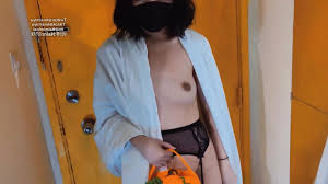 【奶咪剧情系列】万圣节收集糖果的小色鬼