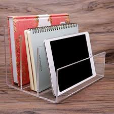Check spelling or type a new query. Clear Acrylic File Folder Holder Rack File Folder Sorter For Document Paper Letter Book Envelope Laptop Organizer Office File Organizer Stand Rack On Office Desktop Buy Online In Botswana At Botswana Desertcart Com Productid