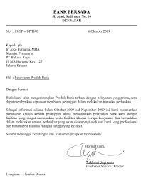 Contoh Surat Penawaran Barang Secara Resmi Surat Gagasan Perbankan
