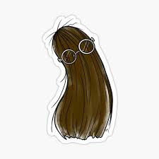 Тот ли он, за кого себя выдает? Sticker Cousin Itt Redbubble