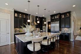 Even though, in theory, that can make the kitchen seem smaller this is rarely the case since most modern kitchens are if you like the idea of black kitchen cabinets…and furniture in general, perhaps you're also inclined to enjoy industrial design features. Kitchens With Black Cabinets Pictures And Ideas