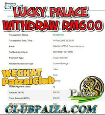 Lucky Palace Cuci Rm600 Paiza Entertainment Clubpaiza Com Wechat Pcashier2 Paizaiclub Telegram 017 884 7 Online Casino Ang Pow Live Casino
