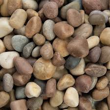 Bag contains handsome black quartz river rock that lend a fine decorative touch to various installs. Pebbles Landscape Rock Piedra Pebbles Collection
