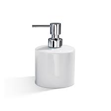 Dw 520 Free Standing Ceramic Soap Dispenser With Pump In Chrome Ceramic Soap Dispenser Soap Dispenser Soap
