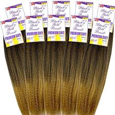 Best styles for african women. Amazon Com Bng Pre Stretched Kanekalon Afrelle Jumbo Braids For Ez Professional Braiding Hair 10 Pack Color 1b 27 Off Black Strawberry Blonde Beauty