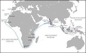 Vasco da gama's early life and first voyage to india. Seeweg Nach Indien Wikipedia