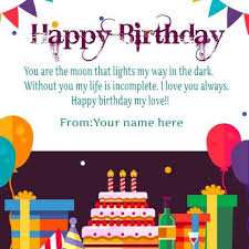 Happy Birthday Wishes Cards For Love Quotes Images Happy Birthday Wishes Cards Happy 50th Birthday Wishes Birthday Wishes With Name