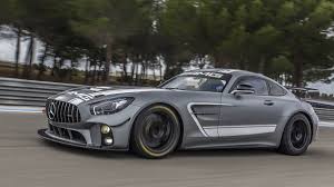 Mercedes Amg Gt4 Racecar On Circuit Paul Ricard Photo 8 Mercedes Amg Amg Race Cars