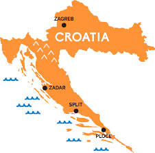 Map Of Croatia Railpass Com