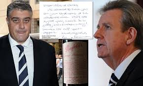 Should we have a bonfire session?' The man who brought down NSW premier  Barry O'Farrell reveals how he nearly burned THAT note in infamous Grange  affair