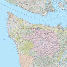 Olympic National Park Topographic Map Olympic National Park Forest Recreation Map Backroad Mapbooks Avenza Maps
