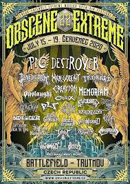 To think, for a bit, i considered not going. Sepulchral Voice Fanzine Flesh Grinder E Confirmado No Obscene Extreme Fest 2020