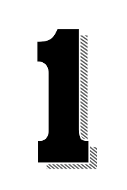 Free Image On Pixabay Numbers One 1 Drop Shadow Numbers Typography Drop Shadow Logo Number