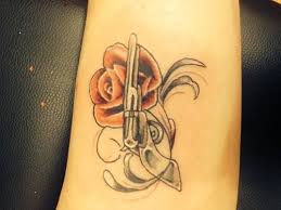 Get daily tattoo ideas on socials. Guns And Roses Logo Tattoo