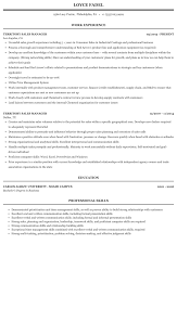 Here are some sales manager resume tips and templates to calm your nerves and help you get the job of your dreams. Territory Sales Manager Resume Sample Mintresume