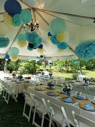 Baby Boy Prince Themed Backyard Baby Shower Outdoor Baby Shower Outdoor Baby Shower Boy Tent Baby Shower