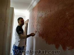 Sonra ikinci kat uygulama yapılırken ürün kurumadan dekor malası ile istenilen modelde. Adanada Italyan Boya Ustasi Adanada Sedef Boya Ustasi Dekoratif Boya Adanada