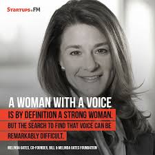 Its bad business, and its bad policy. Melinda Gates Truly The Woman With A Voice Womenintech Womanpower Inspirational Powerful Women Startup Quotes Women Leaders