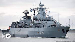 Die entsendung des kriegsschiffs sei „ein zeichen für eine regelbasierte, multilaterale ordnung, sagt verteidigungsministerin. Kpjeu4tbuokjcm