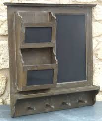 Tableau Ardoise Pense Bete De Cuisine Mural En Bois Etagere Porte Serviette Tableau Ardoise Creations En Bois De Grange Maison D Artisanat