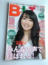 Nana Mizuki on the cover, Haruna Kawaguchi 