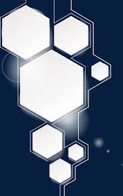Hexagonal Base Of Science And Technology Poster Background Design Technology Background Background Design