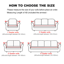 The seat is set at a height of 17.5 (44.5 cm) and a depth of 22 (55.9 cm). Sofa Cover 1 2 3 4 Seater Sofa Anti Skid Stretch Protector Couch Slip Cushion With Pillowcase Shopee Philippines