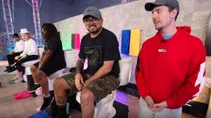 Red Teamtrees Mrbeast Hoodie Worn By Mrbeast In The Youtube Video Last To Leave Toilet Wins 1 000 000 Part 3 Spotern