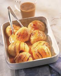 Pommes Au Four Sauce Au Caramel Recette Pommes Au Four Recette Pommes Au Four Recette