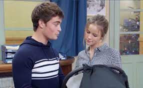 Maxime et margot en couple !. Maxime Papa De Noe Et Margot Embrasse Maxime Demain Nous Appartient 01 01 2018 Nouveautes Tele Com