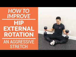 How To Improve Hip External Rotation An Aggressive Stretch Youtube Improve Stretches Personal Training