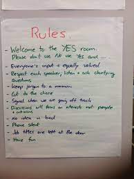 Violating the rules will get your submission banned. The Power Of Workshop Ground Rules With A Yes And Approach Good Eggs