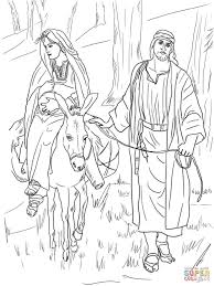 16 Mary And Joseph On The Road To Bethlehem Coloring Page Nativity Coloring Pages Bible Coloring Pages Sunday School Coloring Pages