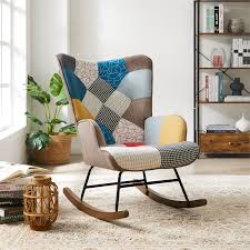 Shop with afterpay on eligible items. Living Room Accent Rocking Chair Overstock 31707868
