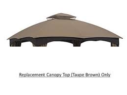 Replacement Canopy Top For Lowe S 12 Ft X 10 Ft Gazebo Tpgaz17 002 Replacement Canopy Rectangular Gazebo Gazebo Pergola