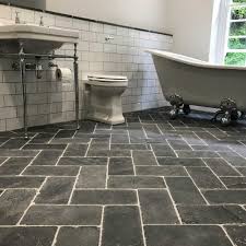 Slate Herringbone Grey Tiles And Flooring Slate Flooring Herringbone Tile Flooring