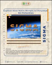 Lapisan ozon oleh mas ale diposting pada 7 juni 2021 pengertian lapisan ozon ozon sendiri ialah suatu gas yang ada di atmosfer secara alami, atau ada pada atmosfer dengan sendirinya. Sigma Lapisan Ozon Makin Menipis Ini Penyebab Dan Dampaknya Himaska Fmipa Unri