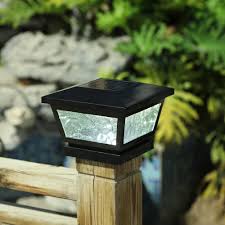 Solar 1 Light Led Fence Post Cap Reviews Birch Lane