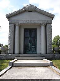 Tfsphotos 4 5 The Francis Mausoleum At The Evergreen Cemetery In Southgate Kentucky C The Funeral Source Photo Ken Naegel Mausoleum Cemetery Graveyard