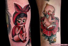 Angel tattoos usually have a huge amount of meaning for the ones that get one. Angel Baby Tattoo Design