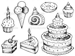 Yahoo Image Search Cake Drawing Creative Handlettering Birthday Illustration