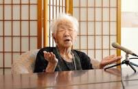 国内最高齢１１５歳、入所者励ます 「頑張りんしゃい」：朝日 ...