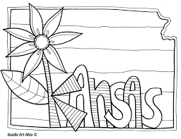 Kansas state symbols coloring book kansas historical society historical society. Kansas United States Coloring Pages Classroom Doodles Doodle Art Kansas Day Alphabet Coloring Pages