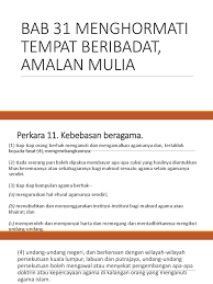 Apakah bisa memperoleh kekayaan rezeki seperti yang saya inginkan ? Pmt4 Bab 31 Menghormati Tempat Beribadat Amalan Mulia Pptx
