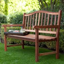 4 Ft Wood Garden Bench With Curved Arched Back And Armrests Wood Bench Outdoor Wooden Bench Outdoor Wooden Garden Benches
