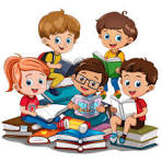 Niños Leyendo PNG Imágenes Y Dibujos Con Fondo Transparente ...