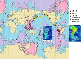Several topographic data and display options are available. Seismic Activity On The Map Of Antipodes In Mercator Projection The Download Scientific Diagram