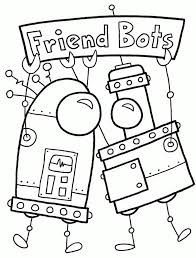 20 free printable robot coloring pages everfreecoloring com