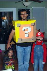 Cheap And Easy Super Mario Costume Costume Pop Mario Halloween Costumes Super Mario Costumes Mario Costume